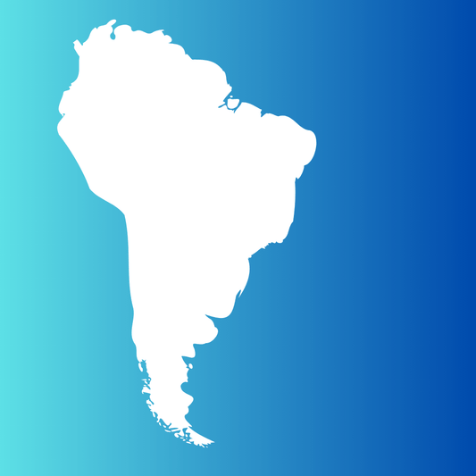South America (15+ areas)